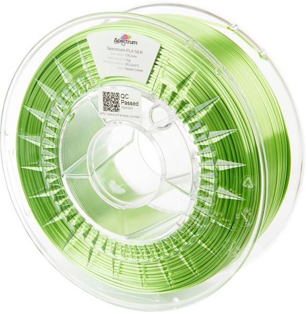 Spectrum Filaments 80511 PLA SILK Filament PLA-Seide Seidig glänzend 1.75 mm 1000 g Apple Green, Grün  1 St.