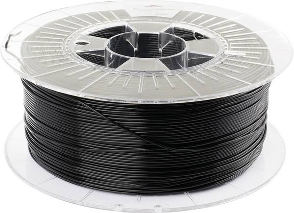 Spectrum Filaments 80002 PLA Premium Filament PLA geruchsarm 1.75 mm 1000 g Deep Black, Schwarz  1 St.