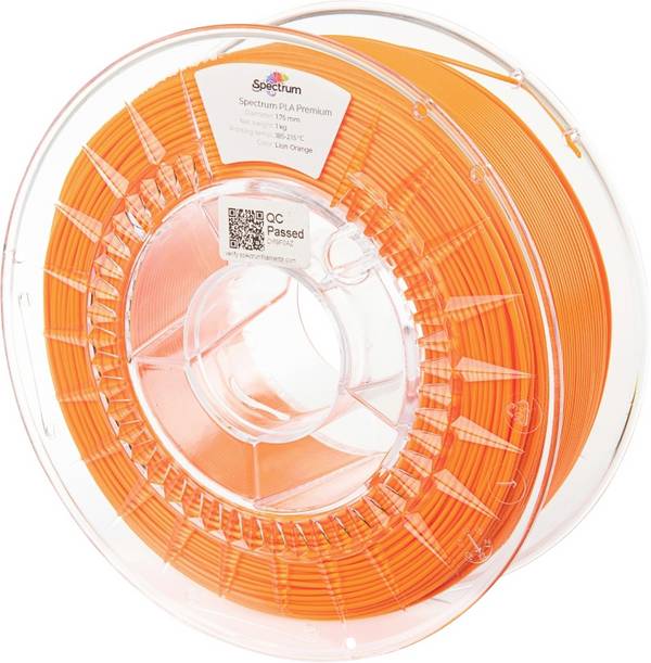 Spectrum Filaments 80008 PLA Premium Filament PLA  1.75 mm 1000 g lion orange, Orange  1 St.