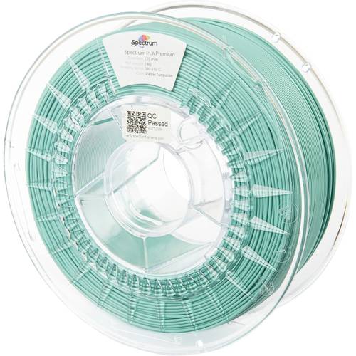 Spectrum Filaments 80047 PLA Premium Filament PLA hohe Zugfestigkeit 1.75 mm 1000 g pastel turquoise, Pastell-Türkis, Tü...