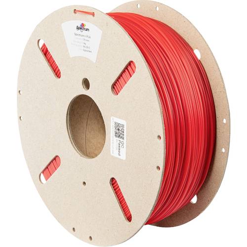 Spectrum Filaments 80557 recycled PLA Filament PLA Recyceltes PLA 1.75 mm 1000 g Signal-Rot, Rot 1 St.