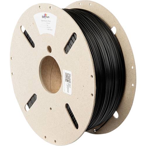 Spectrum Filaments 80554 recycled PLA Filament PLA Recyceltes PLA 1.75 mm 1000 g Traffic Black, Schwarz 1 St.