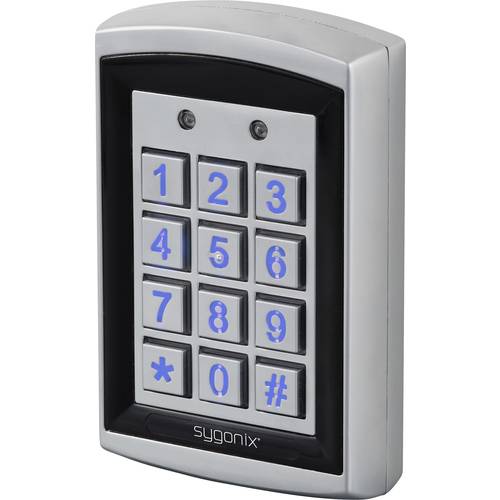 Thumbnail - Sygonix SY-6428612 Code-Tastatur mit RFID Oberflächenmontage 12 V DC/AC, 24 V DC/AC IP66 mit beleuchteter Tastatur