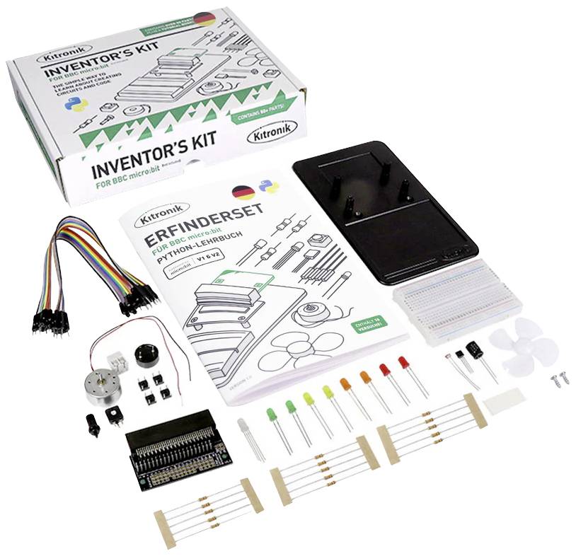 KITRONIK micro:bit Inventors Kit - Python version 5669-DE BBC micro:bit, Basteln, Elektrische Stromkreise, Elektronik, H-0