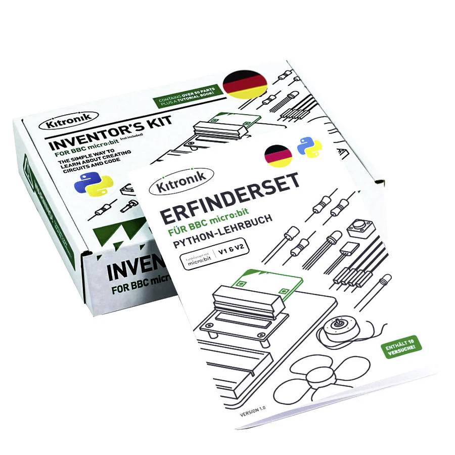 KITRONIK micro:bit Inventors Kit - Python version 5669-DE BBC micro:bit, Basteln, Elektrische Stromkreise, Elektronik, H-1
