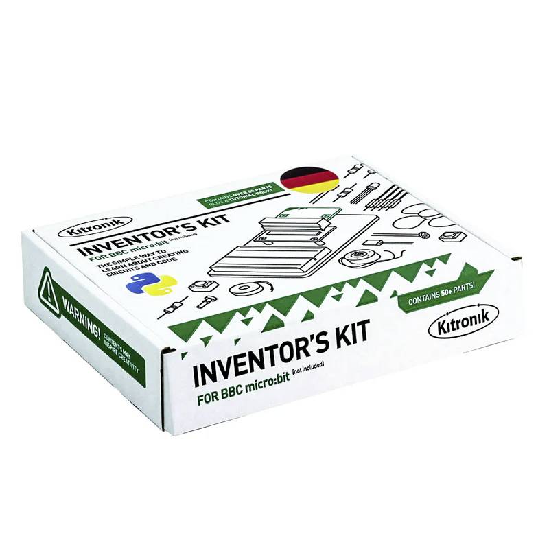 KITRONIK micro:bit Inventors Kit - Python version 5669-DE BBC micro:bit, Basteln, Elektrische Stromkreise, Elektronik, H-2
