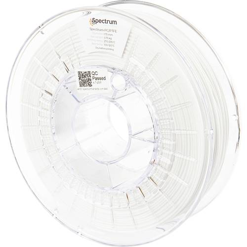 Spectrum Filaments 80540 PC/PTFE Filament PC/PTFE hitzebeständig, chemisch beständig 1.75 mm 750 g Natural, Natur 1 St.