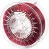 Spectrum Filaments 80050 PET-G Premium Filament PETG chemisch beständig, schlagfest 1.75 mm 1000 g Transparent Red, Rot 1 St.