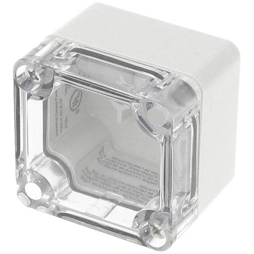 Hammond Electronics 1554A2GYCL Universal-Gehäuse 52 x 50 x 40 Polycarbonat Grau 1 St.