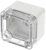 Hammond Electronics 1554A2GYCL Universal-Gehäuse 52 x 50 x 40 Polycarbonat Grau 1 St.