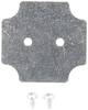 Hammond Electronics Montageplatte (L x B) 44 mm x 42 mm Stahl verzinkt 1 St.