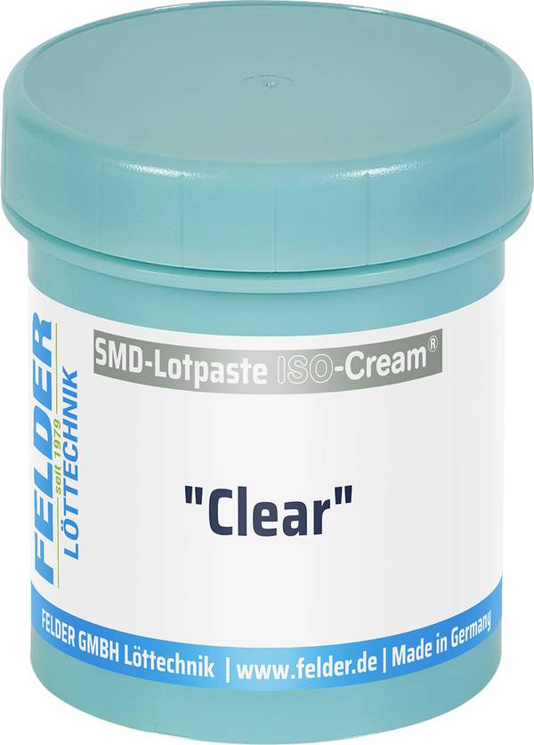 Felder ISO-Cream "Clear" Korngröße 4 SMD-Lotpaste Inhalt 1 St. ROL0