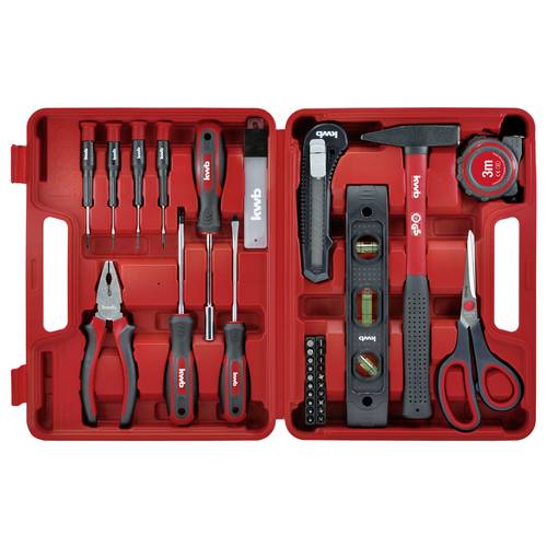 kwb 370610 Werkzeugkoffer bestückt 35teilig (B x H x T) 31.5 x 24 x 8.3 cm