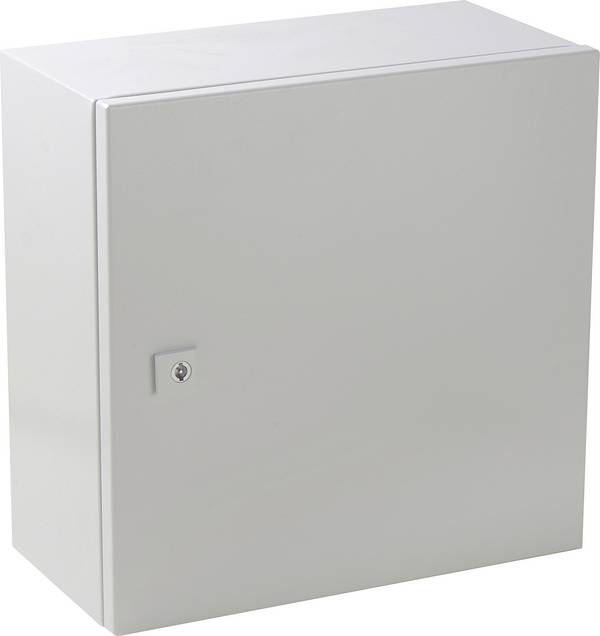 TRU COMPONENTS TC-S404020 Schaltschrank 400 x 400 x 200 Stahlblech Lichtgrau 1 St.