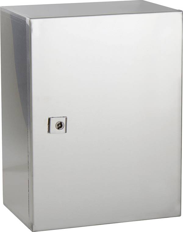 TRU COMPONENTS TC-SS403020 Schaltschrank 300 x 400 x 200 Edelstahl Lichtgrau 1 St.