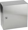 TRU COMPONENTS TC-SS404020 Schaltschrank 400 x 400 x 200 Edelstahl Lichtgrau 1 St.