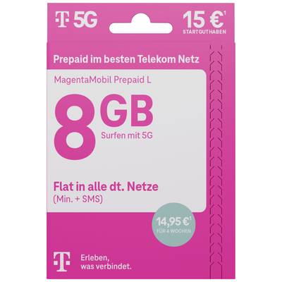 Telekom Magenta Mobil L Prepaid-Karte ohne Vertragsbindung