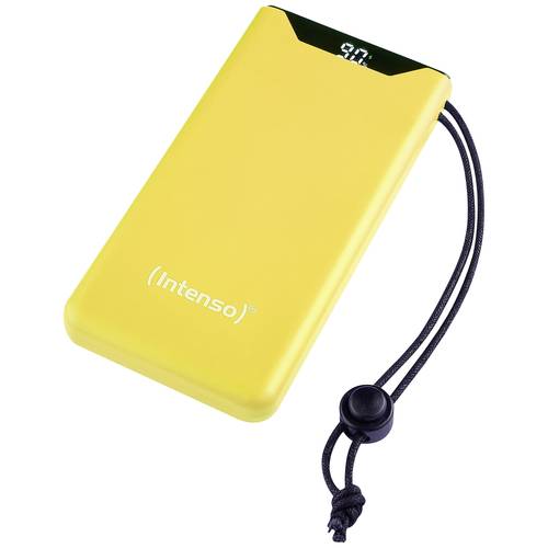Thumbnail - Intenso F10000 Powerbank 10000 mAh Quick Charge, USB PD LiPo USB-A, USB-C® Gelb Statusanzeige