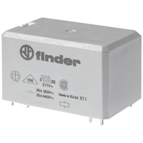 Finder 66.82.9.024.1300 Steckrelais 24 V/DC 30 A 2 Schließer 1 St.