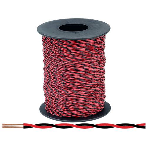 Thumbnail - Donau Elektronik 210-10-100 Litze 2 x 0.04 mm² Rot, Schwarz 100 m