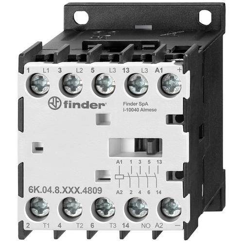 Finder 6K.04.9.024.4709 Industrierelais 3 Schließer, 1 Öffner 4 kW 24 V/DC 9 A 1 St.