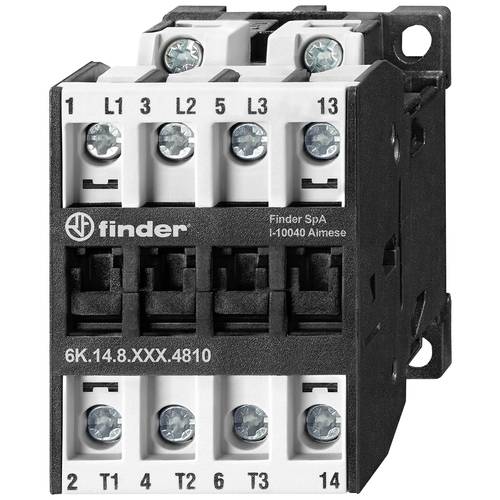Finder 6K.14.8.024.4710 Industrierelais 3 Schließer, 1 Öffner 4 kW 24 V/AC 10 A 1 St.