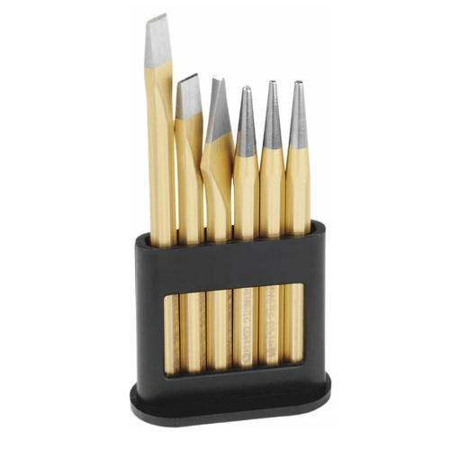 Rennsteig Werkzeuge R421 000 09 Werkzeugsatz im Kunststoffhalter Meißel-Set 6teilig 11 mm Achtkantschaft 1 Set