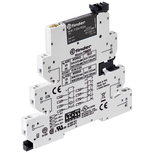Finder 39.80.0.012.9024 Halbleiterrelais 12 V DC/AC 6 A 1 Schließer 1 St.