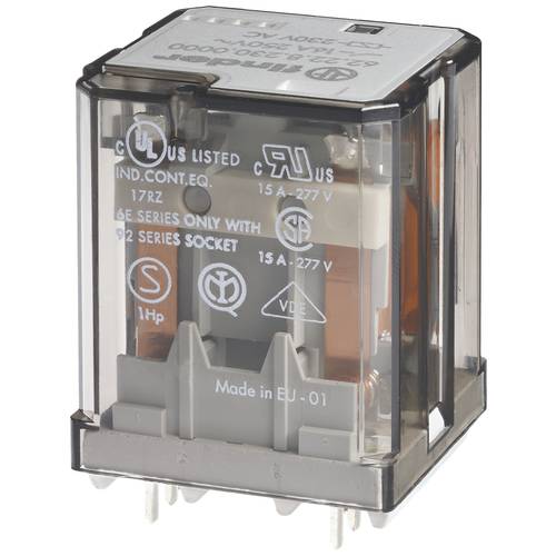 Finder 62.23.9.024.4300 Printrelais 24 V/DC 16 A 3 Schließer 1 St.