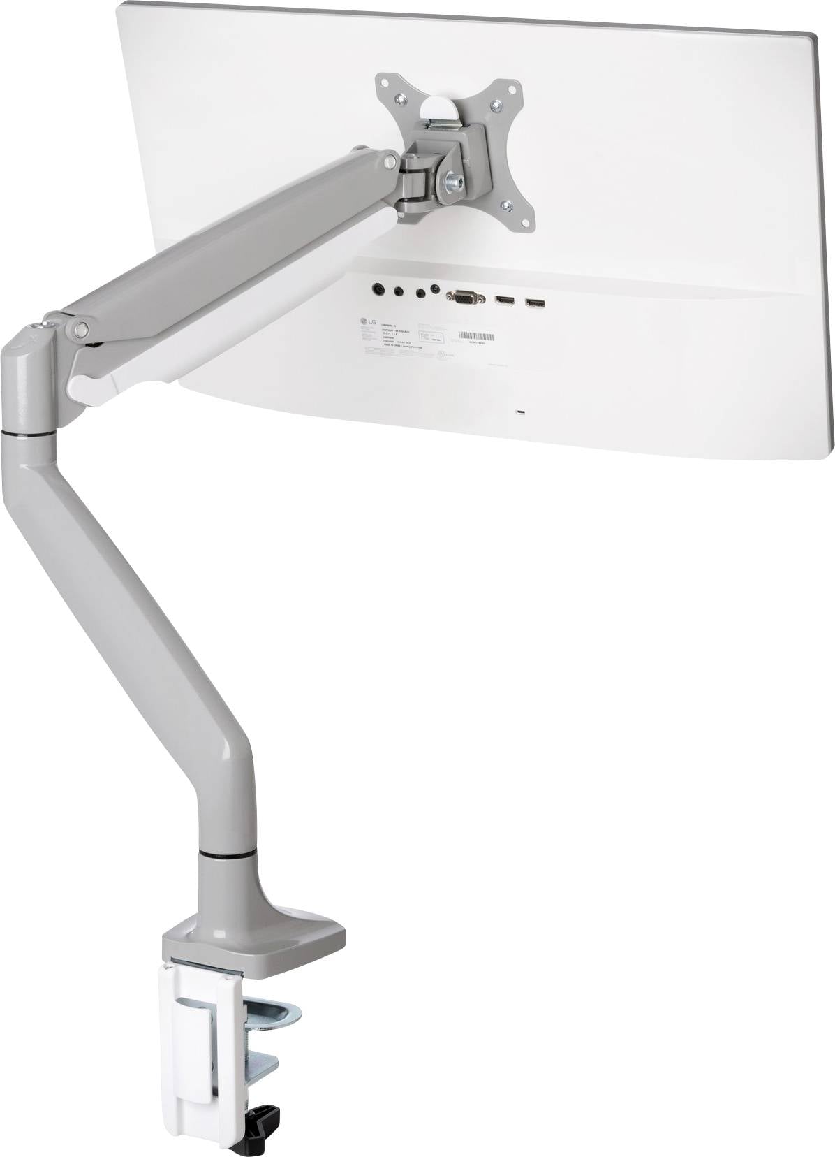Kensington Monitor-Tischhalterung K55470EU 1 Display(s) 81,3 cm (32") Grau Drehbar, Schwenkbar, Neigbar