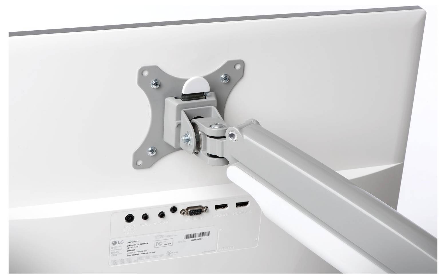 Kensington Monitor-Tischhalterung K55470EU 1 Display(s) 81,3 cm (32") Grau Drehbar, Schwenkbar, Neigbar-2