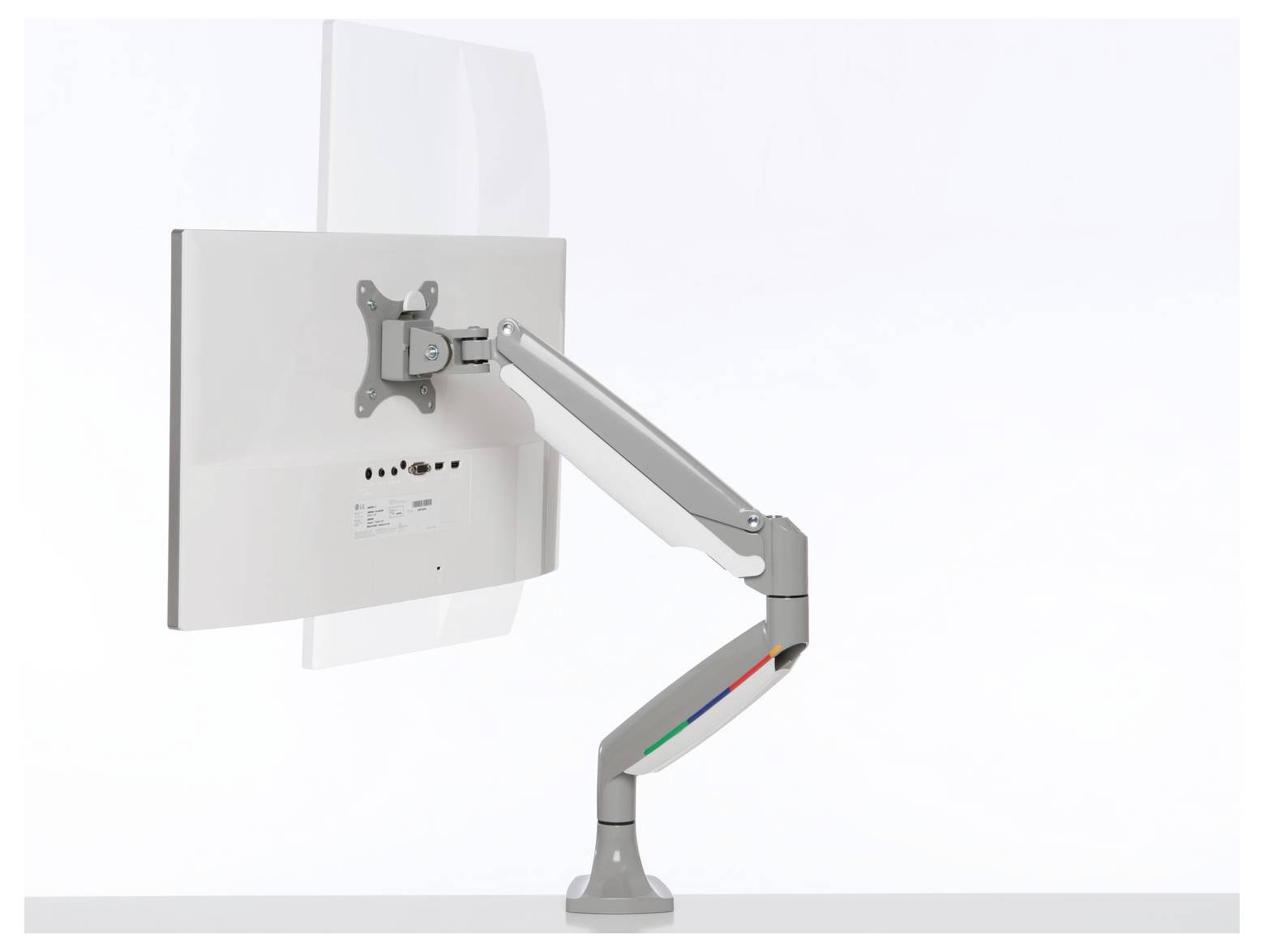 Kensington Monitor-Tischhalterung K55470EU 1 Display(s) 81,3 cm (32") Grau Drehbar, Schwenkbar, Neigbar-8