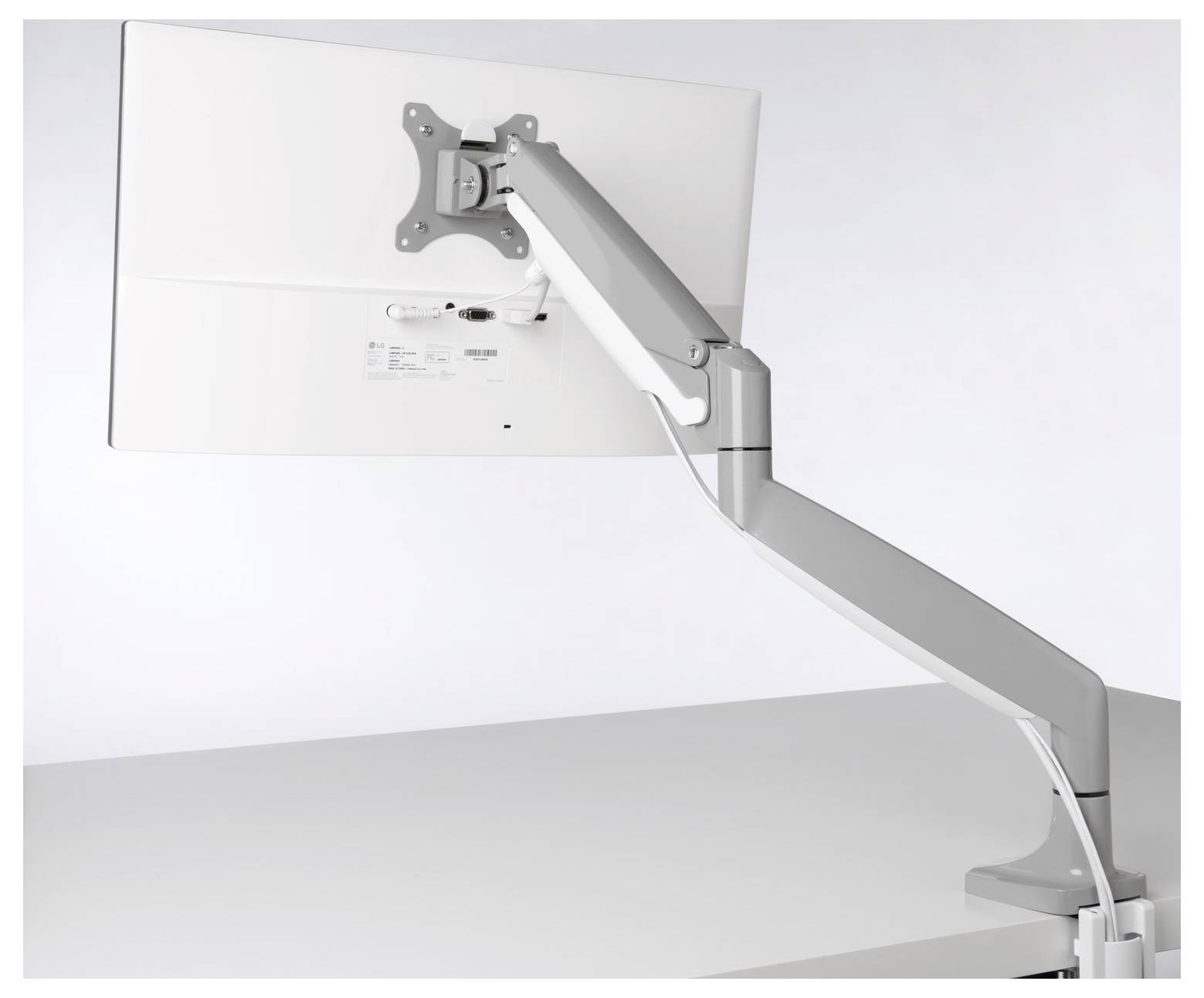 Kensington Monitor-Tischhalterung K55470EU 1 Display(s) 81,3 cm (32") Grau Drehbar, Schwenkbar, Neigbar-11