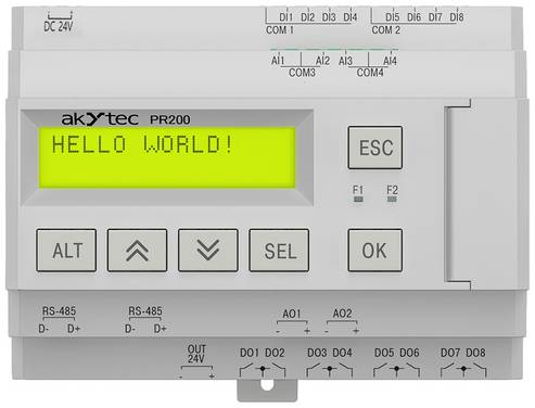 akYtec PR200.24.2.0 55909 Relais 24 V/DC