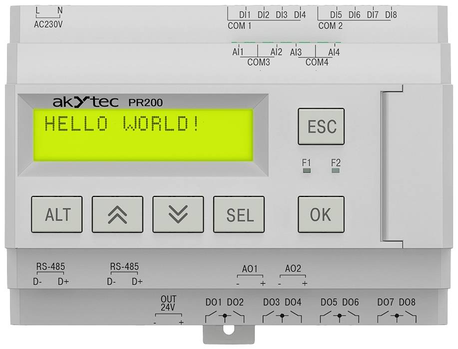akYtec PR200.230.4.0 65862 Relais 230 V/AC afbeelding