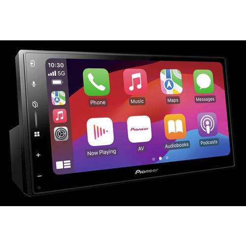 Pioneer SPH-DA77DAB Moniceiver Anschluss für Lenkradfernbedienung, Anschluss für Rückfahrkamera, Apple CarPlay, DAB+ Tun...