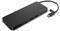 USB-C Hub mit mehreren Anschlüssen, darunter HDMI, USB-A und SD-Kartenleser, zeigt vielseitige Anschlussmöglichkeiten.