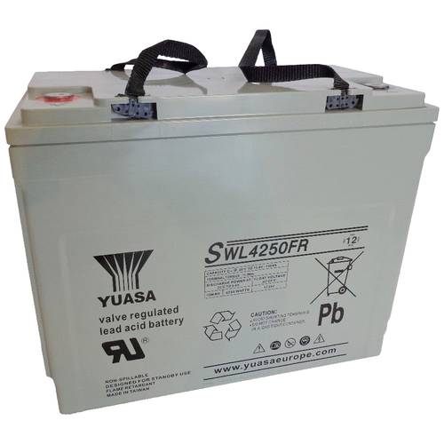 Yuasa SWL4250FR Bleiakku 12 V 150 Ah Blei-Vlies (AGM) (B x H x T) 341 x 281 x 173 mm Geringe Selbstentladung