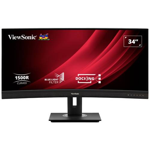 Thumbnail - Viewsonic VG3456C LED-Monitor EEK F (A - G) 86.4 cm (34 Zoll) 3440 x 1440 Pixel 21:9 5 ms DisplayPort