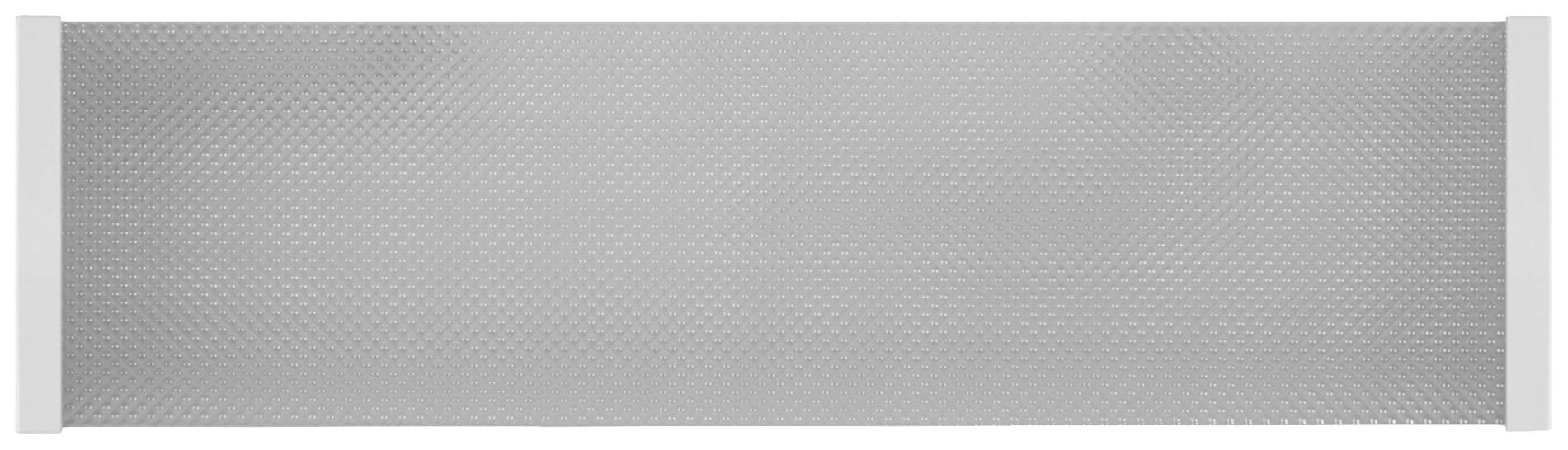 Graues rechteckiges Netz mit hexagonalem Muster, vollständig sichtbar, ohne erkennbare Funktion oder Kontext.