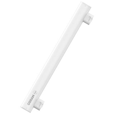 Leuchtstoffröhre von OSRAM, in einem schlichten weißen Design mit Halterungen an beiden Enden.