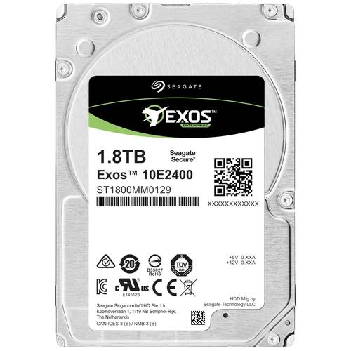Thumbnail - Seagate ST1800MM0129-FR Interne Festplatte 6.35 cm (2.5 Zoll) Refurbished (sehr gut) 1.8 TB Exos 10E SAS 12 Gb/s