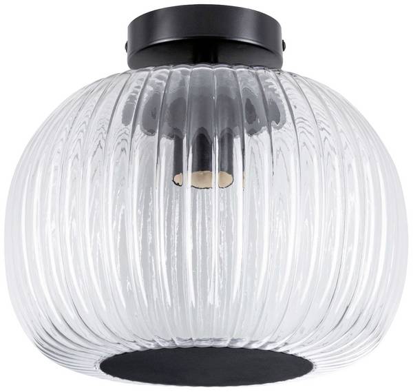 Paulmann 71146 Ruya Deckenleuchte  E27  60 W Glas, Schwarz (matt)