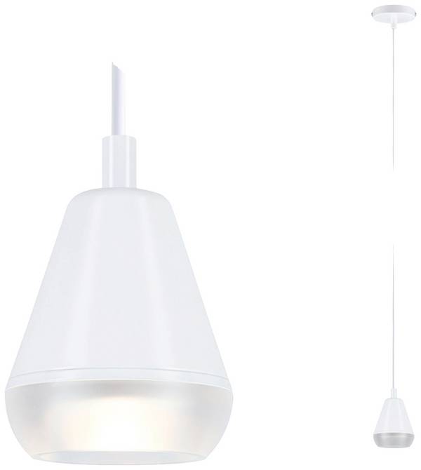 Paulmann Luia 76991 Pendelleuchte  GU10  10 W Satin, Weiß