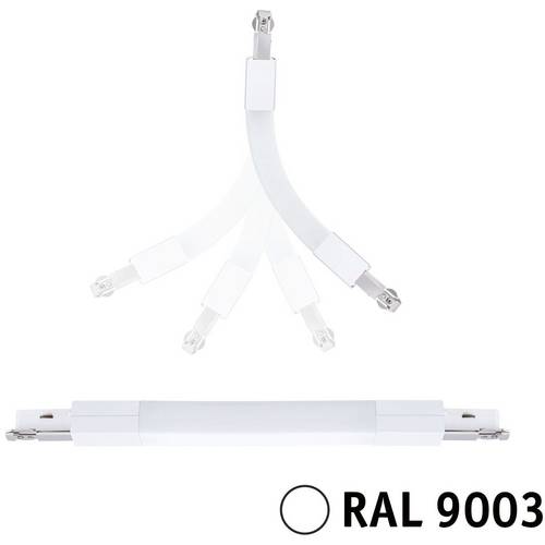 Paulmann 95650 Hochvolt-Schienensystem-Komponente Flexverbinder Signal-Weiß