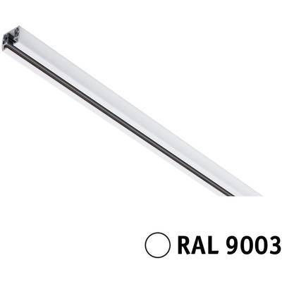 Ein langer, rechteckiger weißer Balken auf weißem Hintergrund, markiert mit 'RAL 9003', einer Farbcodebezeichnung für Signalweiß.