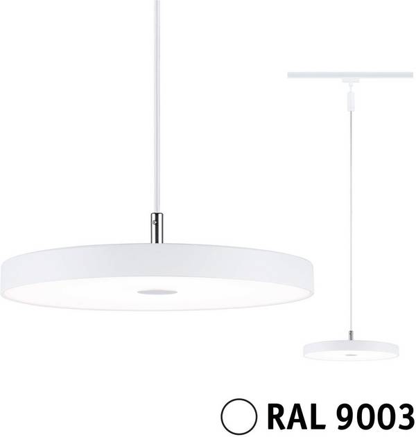 Paulmann Hildor  Hochvolt-Schienensystem-Leuchte URail  15 W LED Signal-Weiß