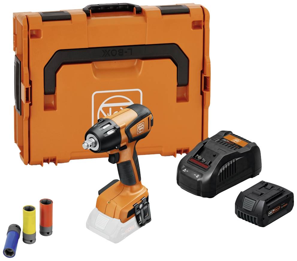 Fein ASCD 18-300 W2 AS 71151062000 Slagskruvdragare batteri 18 V 5.0 Ah Li-Ion inkl. 1x batteri, inkl. laddare, inkl. väska