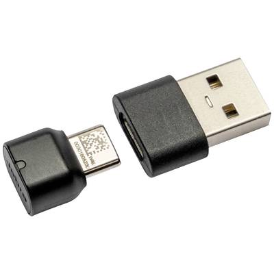 Ein USB-C auf USB-A Adapter, geeignet zum Verbinden und Konvertieren von USB-C Geräten zu einem USB-A Anschluss.