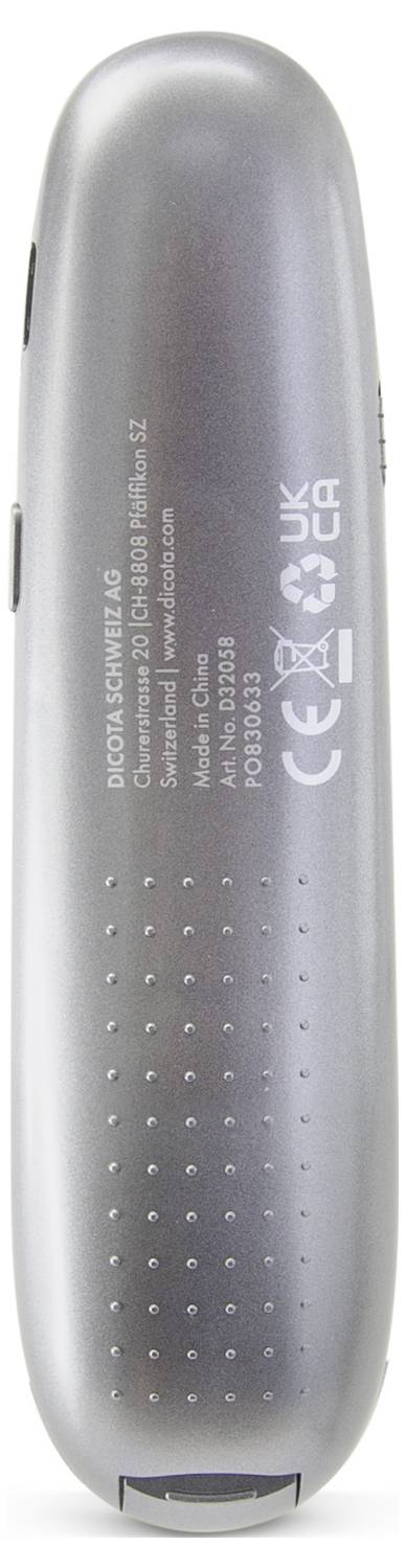 Rückseite eines elektronischen Geräts mit CE- und UKCA-Kennzeichnung sowie Seriennummer.